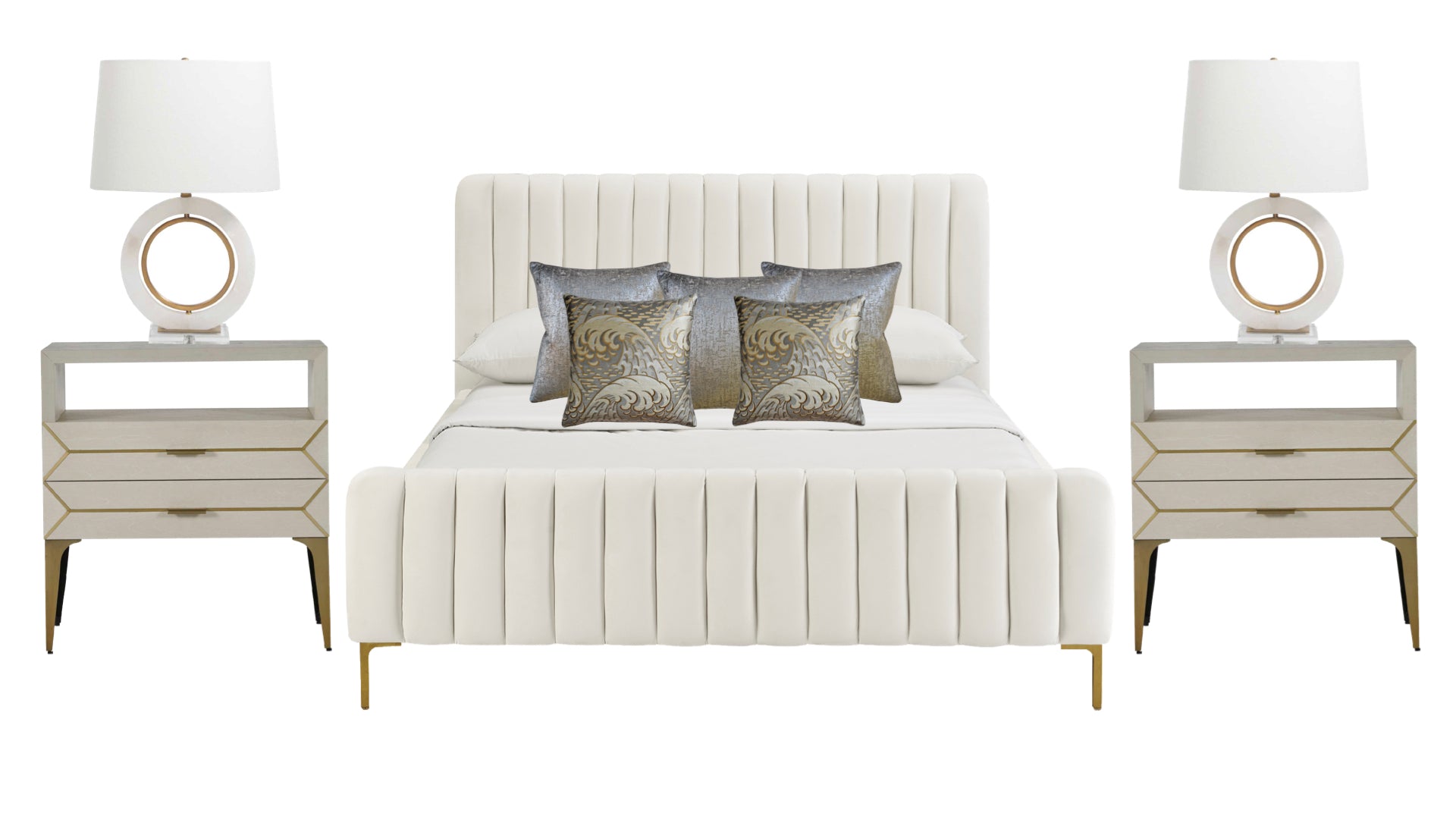 Meriwether Bedroom-Ivory