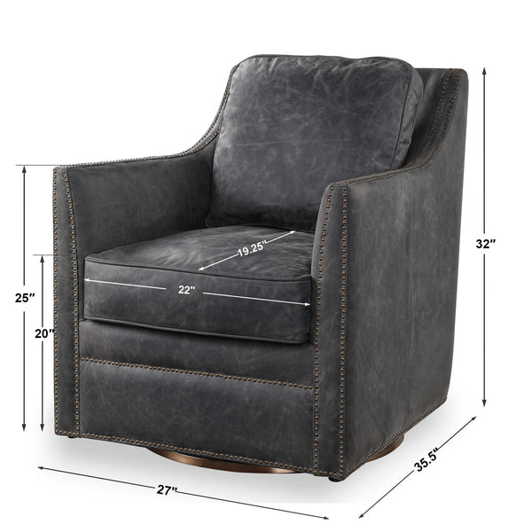 Kennsington Swivel Rocker Lounge Chair